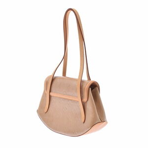 Louis Vuitton Bay Handbag Biscayne Noisette Vernis Beige